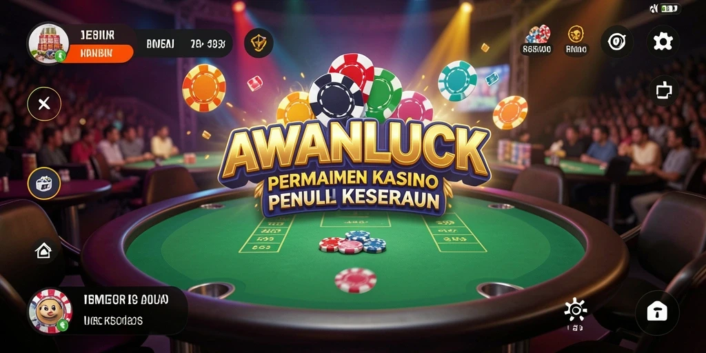 Tampilan gambar gameplay seru AWANLUCK yang memikat pemain.