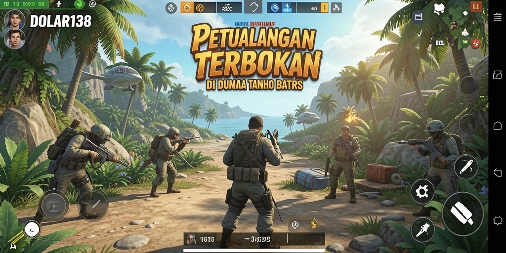 Gameplay Open World dengan eksplorasi mendalam di DOLAR138.