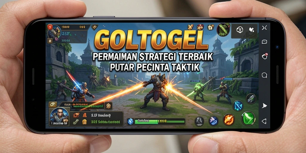 Tampilan gameplay GOLTOGEL yang menarik dan strategis.