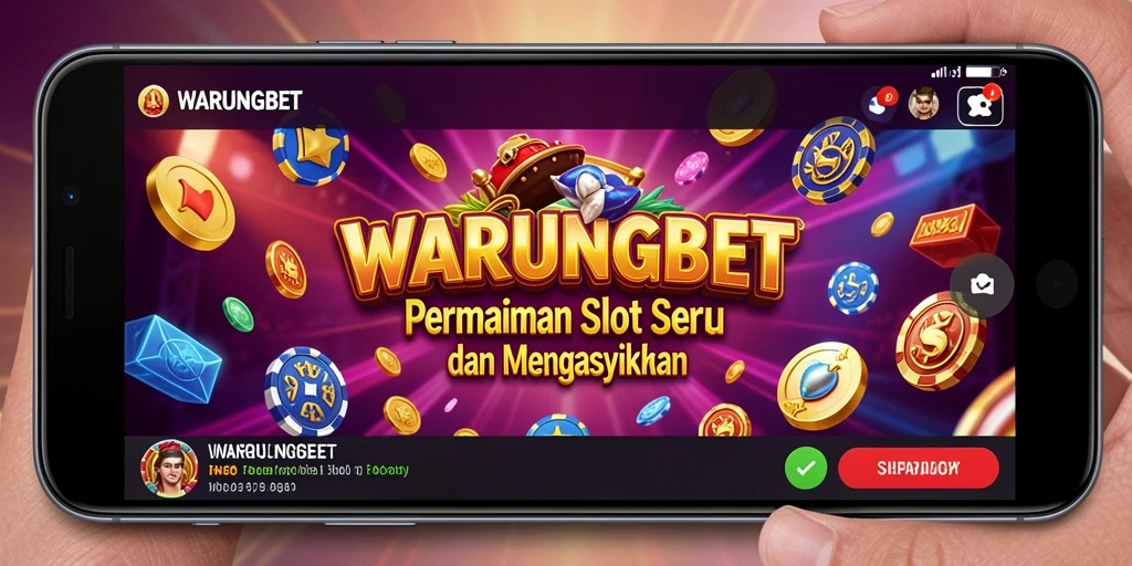 Tampilan gameplay menarik dari permainan slot WARUNGBET.