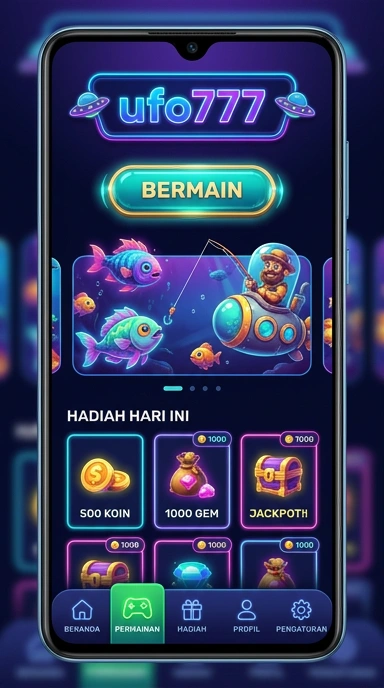 Berbagai kategori aplikasi yang tersedia di ufo777.